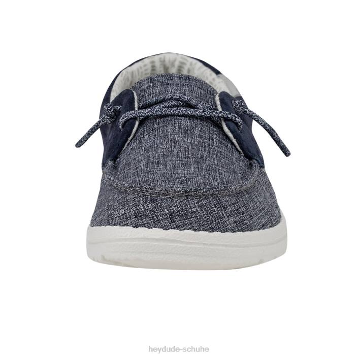 Hey Dude Frauen Laila Chambray Meerblau 2PV466