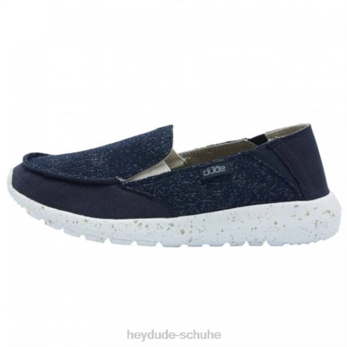 Hey Dude Frauen Heydude Ava Isla Micro Sox Marineblauer Slip-On/Maultier 2PV4399