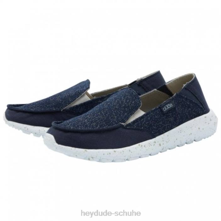 Hey Dude Frauen Heydude Ava Isla Micro Sox Marineblauer Slip-On/Maultier 2PV4399