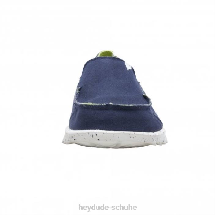 Hey Dude Frauen Heydude Farty Funk Damen Marine Limette 2PV4403