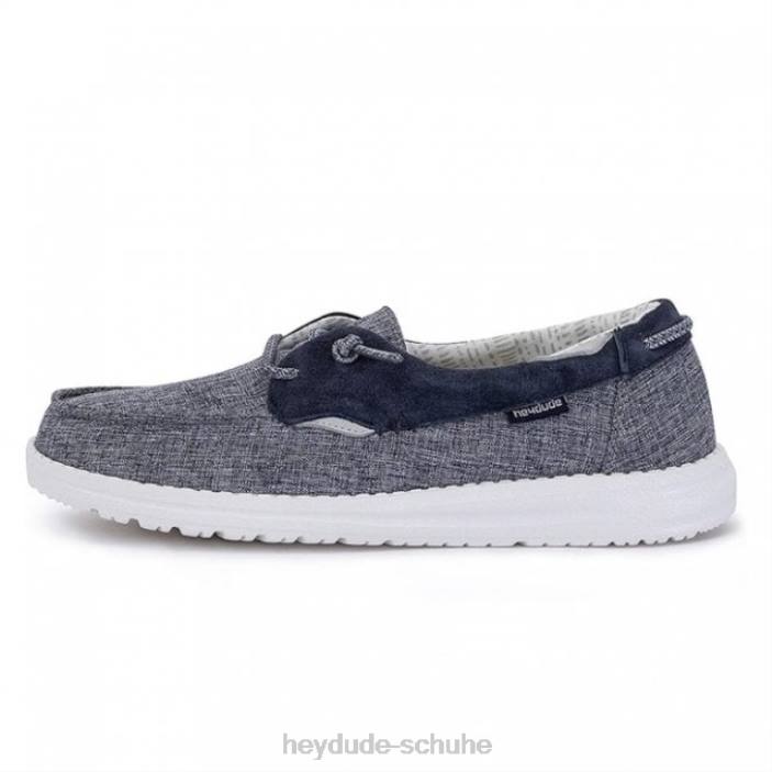 Hey Dude Frauen Heydude Laila Lily Chambray Meerblau 2PV4468