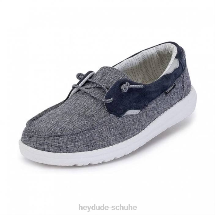 Hey Dude Frauen Heydude Laila Lily Chambray Meerblau 2PV4468