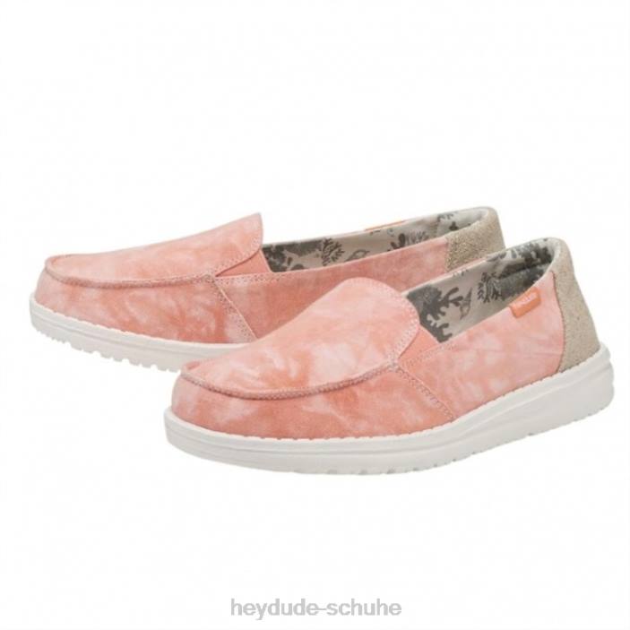 Hey Dude Frauen Heydude Lena Batik-Pfirsich 2PV4387