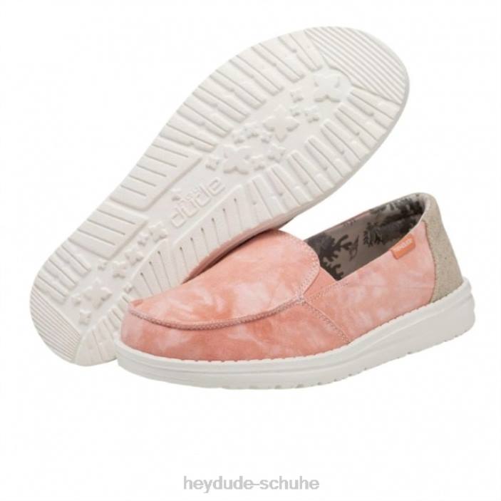 Hey Dude Frauen Heydude Lena Batik-Pfirsich 2PV4387