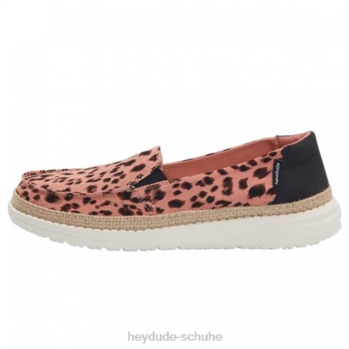 Hey Dude Frauen Heydude Lena Leopard Rose 2PV4391