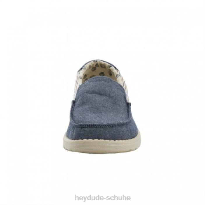 Hey Dude Frauen Heydude Misty Barbados Canvas blau 2PV4394