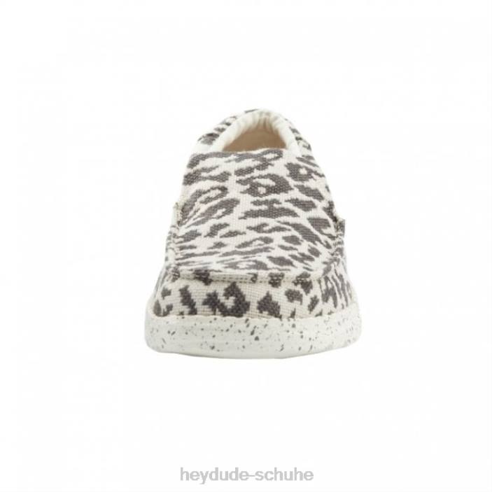 Hey Dude Frauen Heydude Misty Cheetah Canvas grau 2PV4395