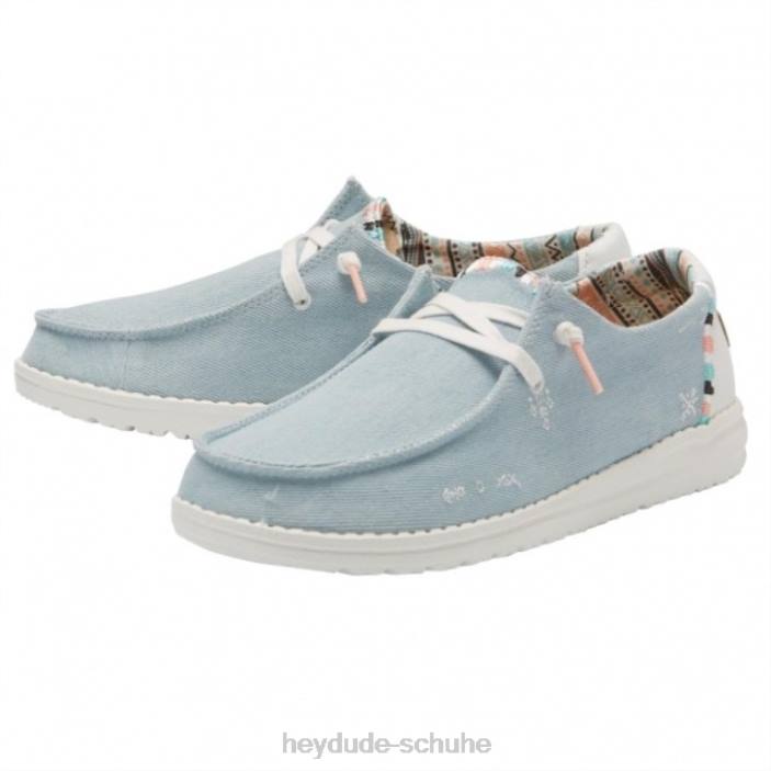 Hey Dude Frauen Heydude Wendy Boho Light Denim 2PV4460