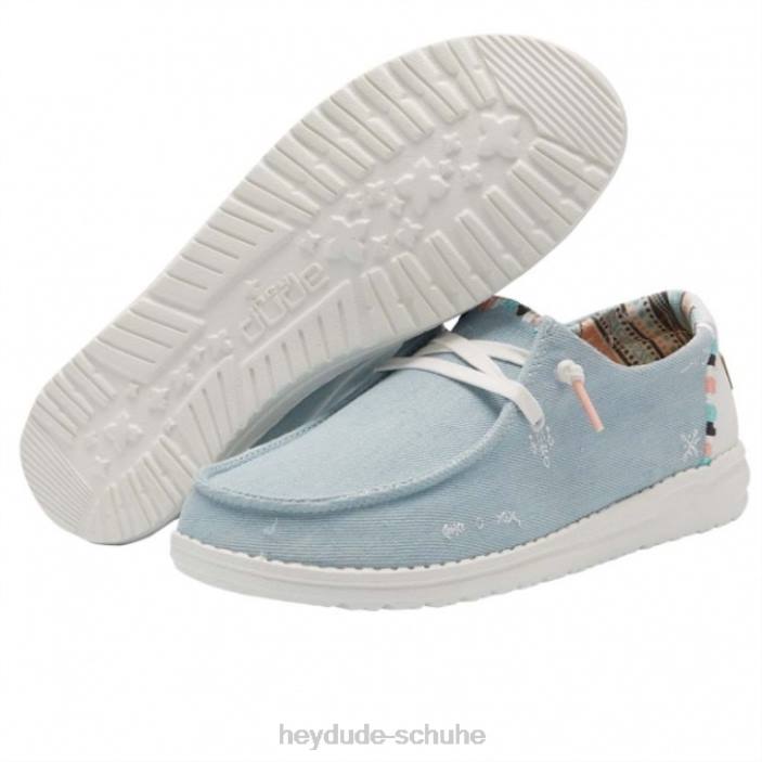 Hey Dude Frauen Heydude Wendy Boho Light Denim 2PV4460