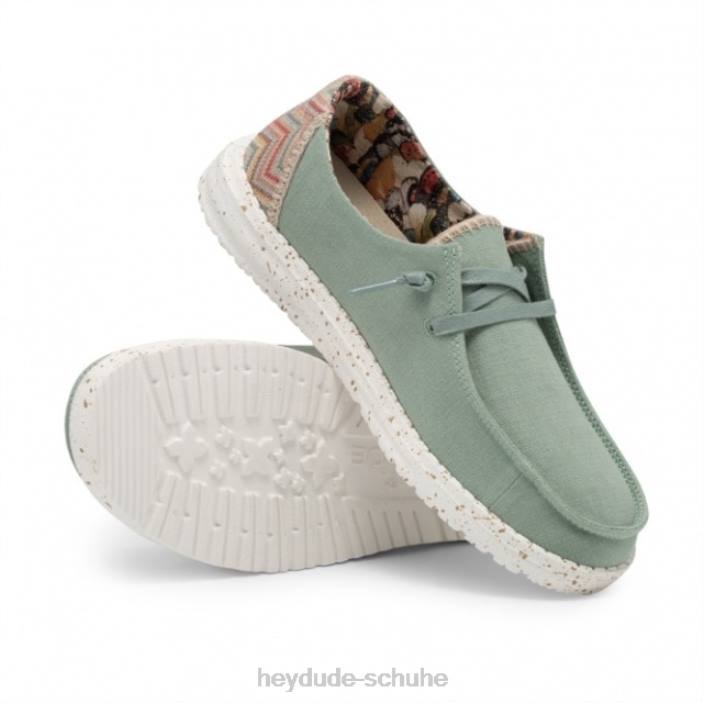 Hey Dude Frauen Heydude Wendy Chambray Aloe 2PV4442