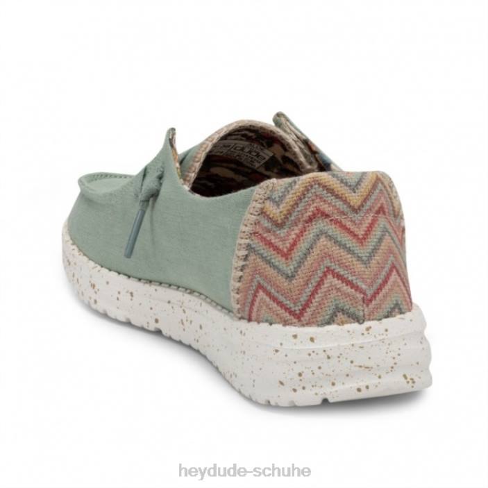 Hey Dude Frauen Heydude Wendy Chambray Aloe 2PV4442