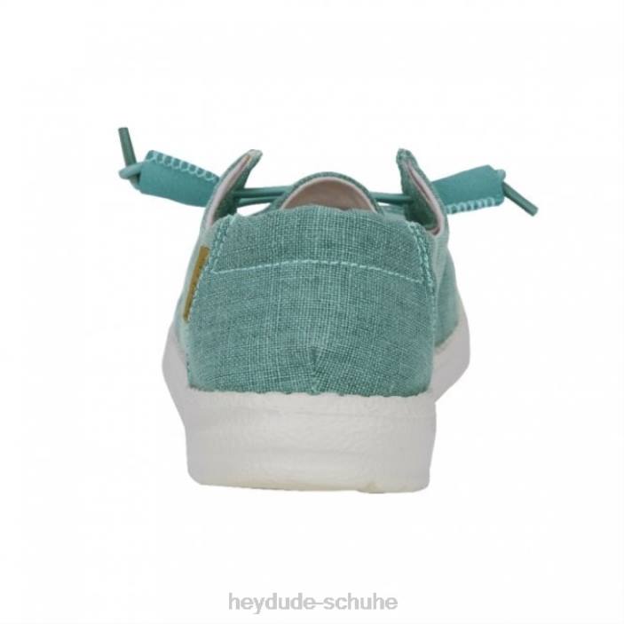 Hey Dude Frauen Heydude Wendy Chambray Aqua 2PV4483