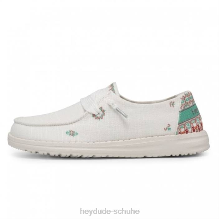 Hey Dude Frauen Heydude Wendy Chambray Lily White 2PV4421