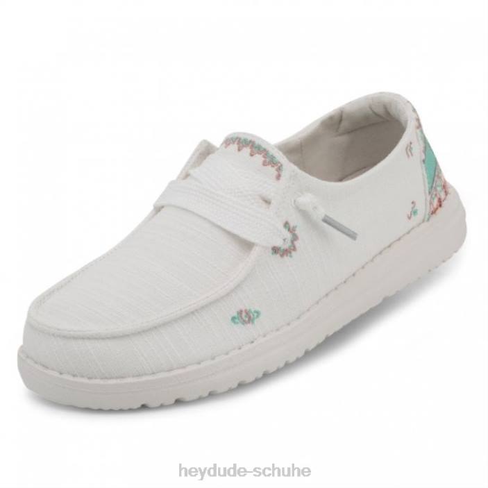 Hey Dude Frauen Heydude Wendy Chambray Lily White 2PV4421