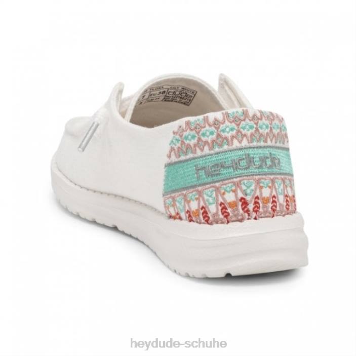 Hey Dude Frauen Heydude Wendy Chambray Lily White 2PV4421