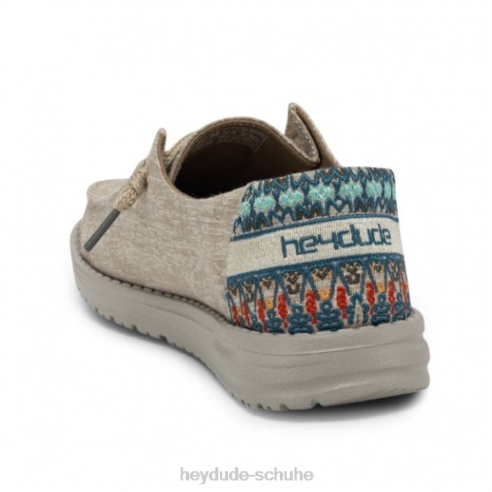 Hey Dude Frauen Heydude Wendy Chambray Sonnenblumenbeige 2PV4413