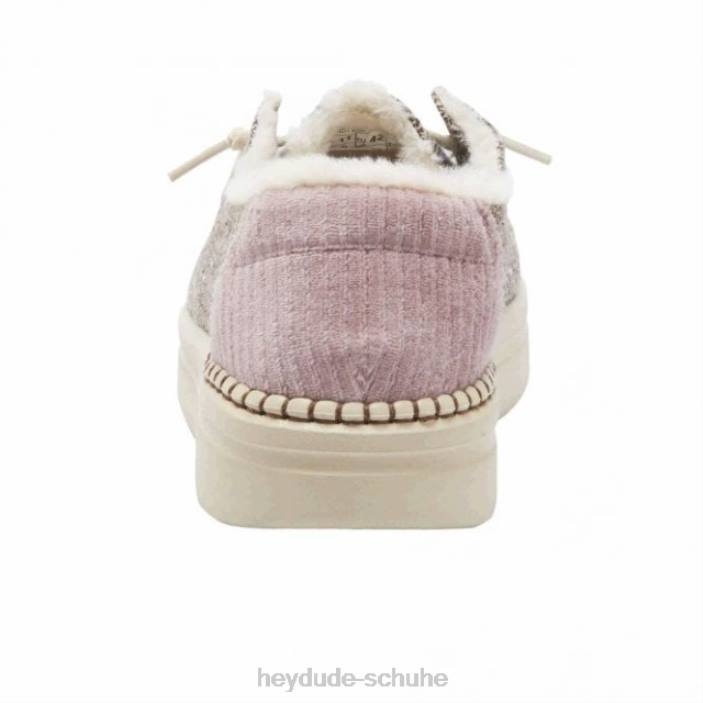 Hey Dude Frauen Heydude Wendy Rise Chalet braunes Fischgrätenmuster 2PV4453