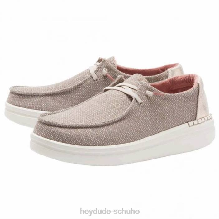 Hey Dude Frauen Heydude Wendy Rise Chambray Warm Tan 2PV4454