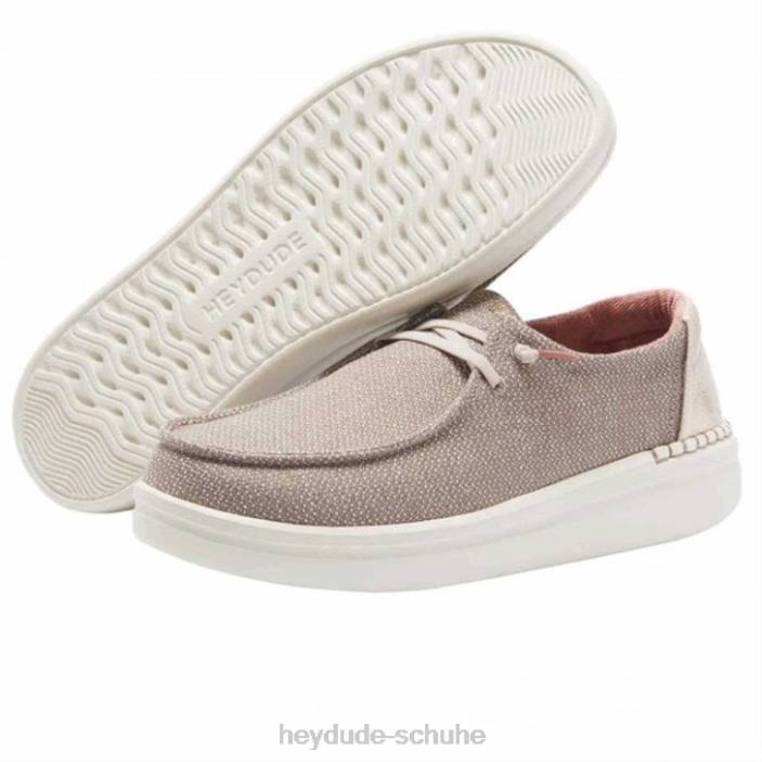 Hey Dude Frauen Heydude Wendy Rise Chambray Warm Tan 2PV4454