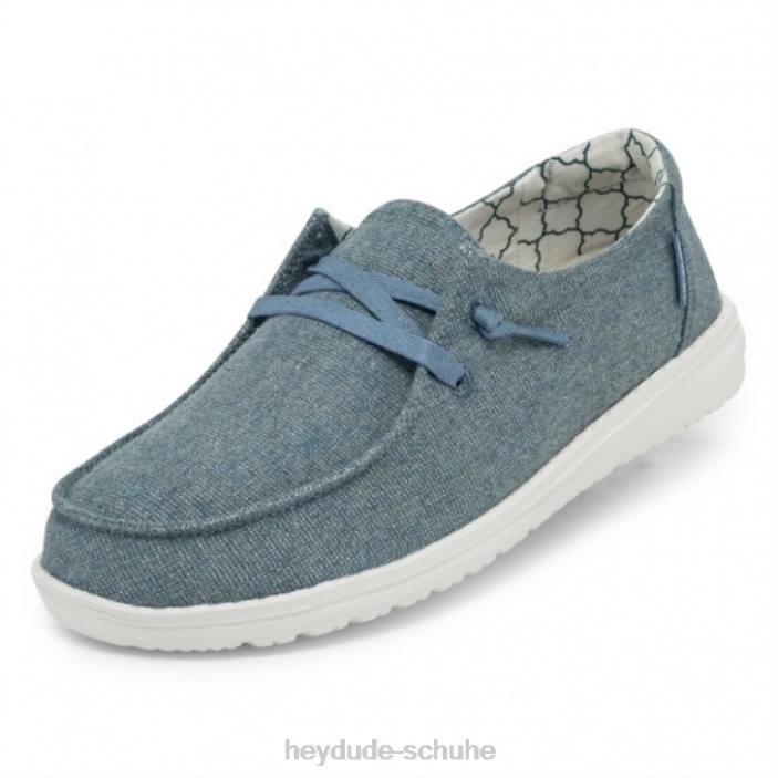 Hey Dude Frauen Heydude Wendy Sparkle Blue Stone 2PV4445