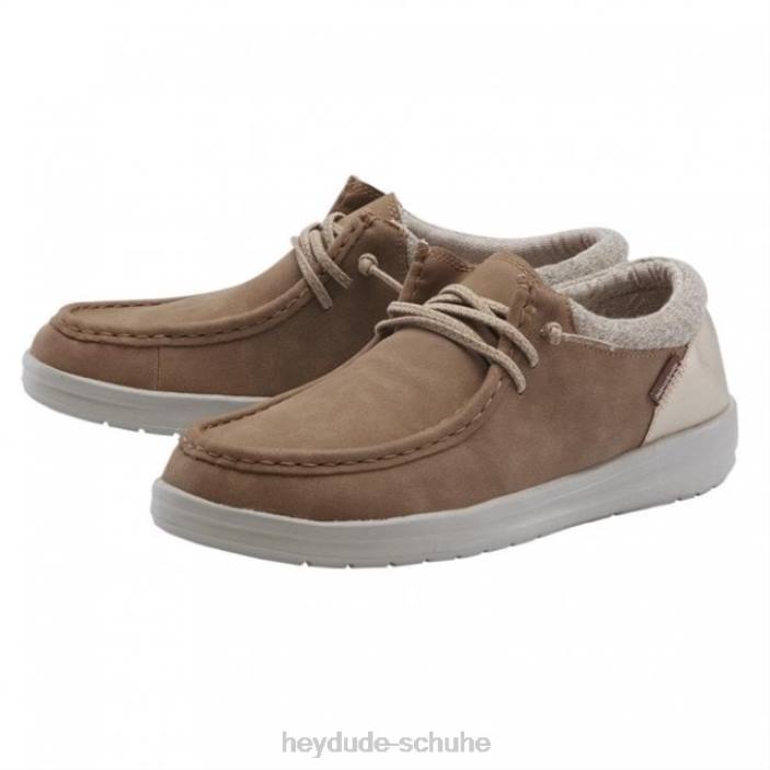 Hey Dude Frauen heydude Polly Nuss aus recyceltem Leder 2PV4473