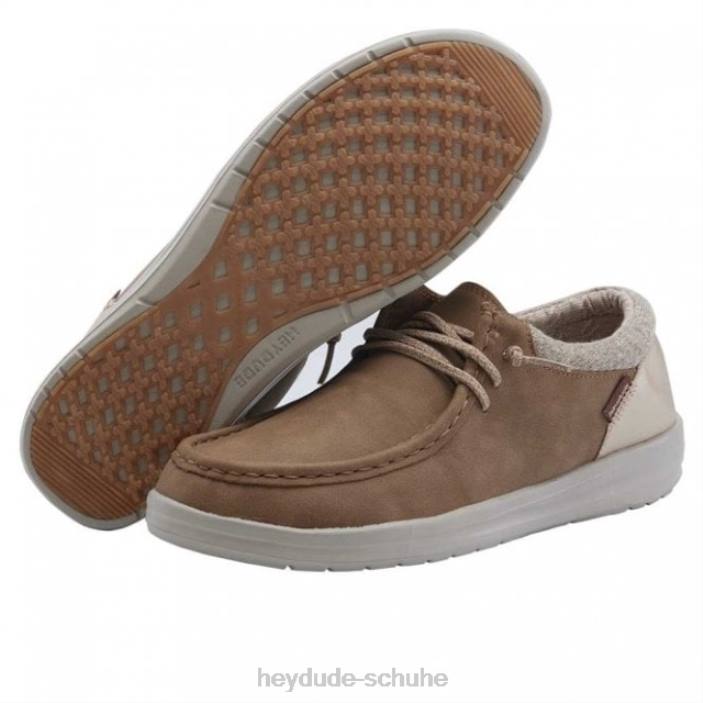 Hey Dude Frauen heydude Polly Nuss aus recyceltem Leder 2PV4473