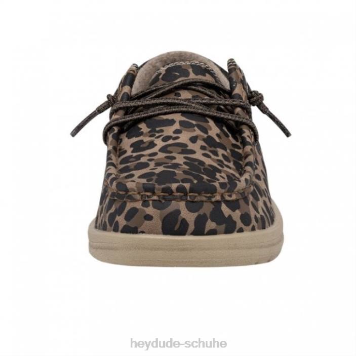 Hey Dude Frauen heydude Polly recyceltes Leder Leopardennuss 2PV4450