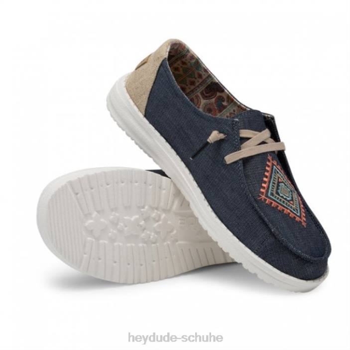 Hey Dude Frauen heydude wendy boho ozeanblau 2PV4446