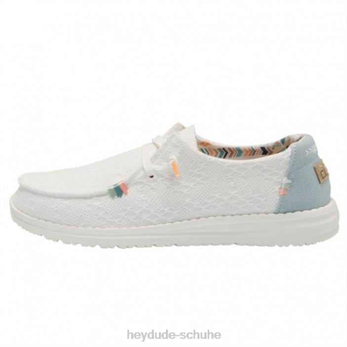 Hey Dude Frauen heydude wendy boho weiß gehäkelt 2PV4471