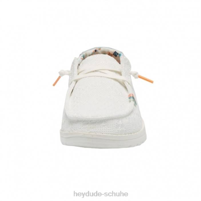 Hey Dude Frauen heydude wendy boho weiß gehäkelt 2PV4471