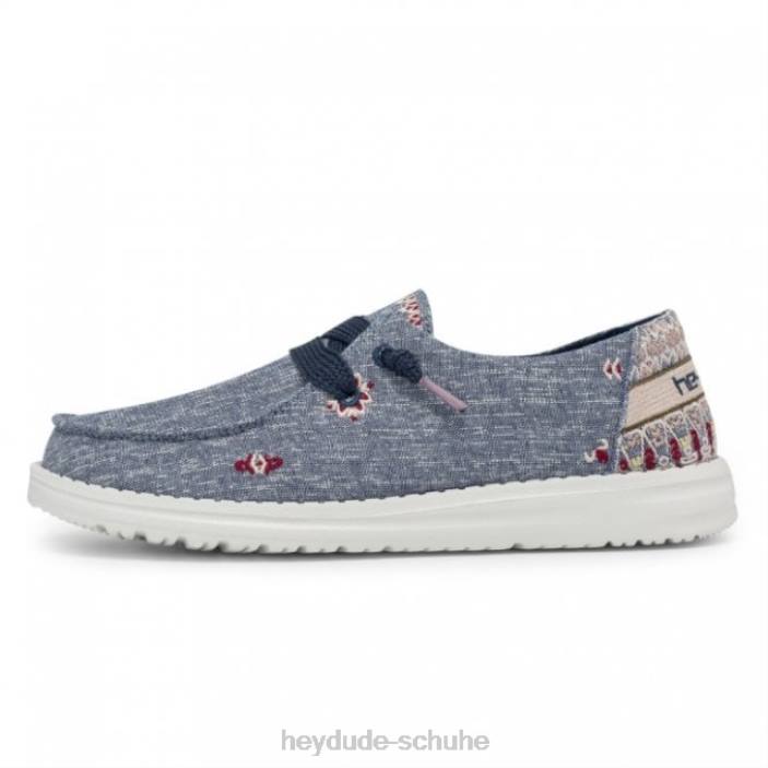 Hey Dude Frauen heydude wendy chambray irisblau 2PV4422