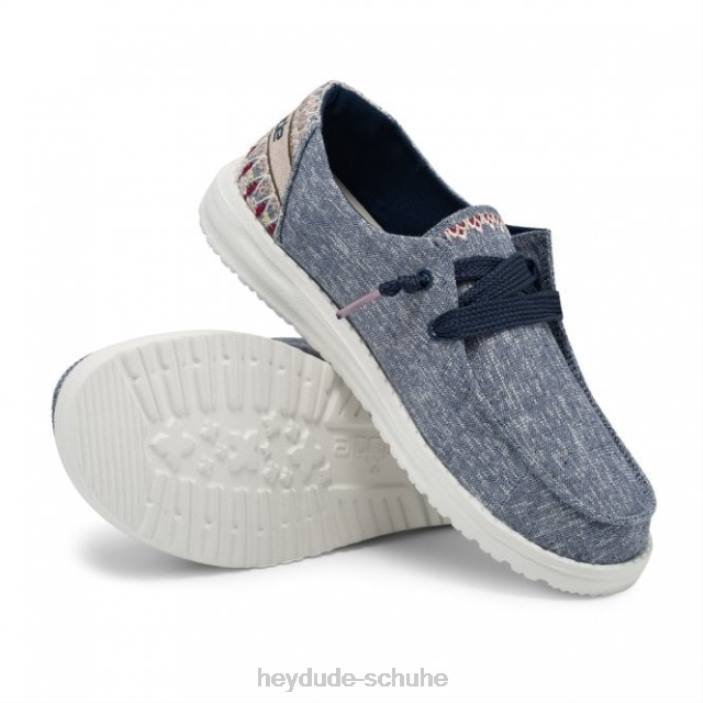 Hey Dude Frauen heydude wendy chambray irisblau 2PV4422
