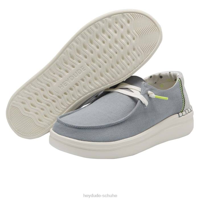 Hey Dude Frauen Blaues Wendy Rise Chambray 2PV421