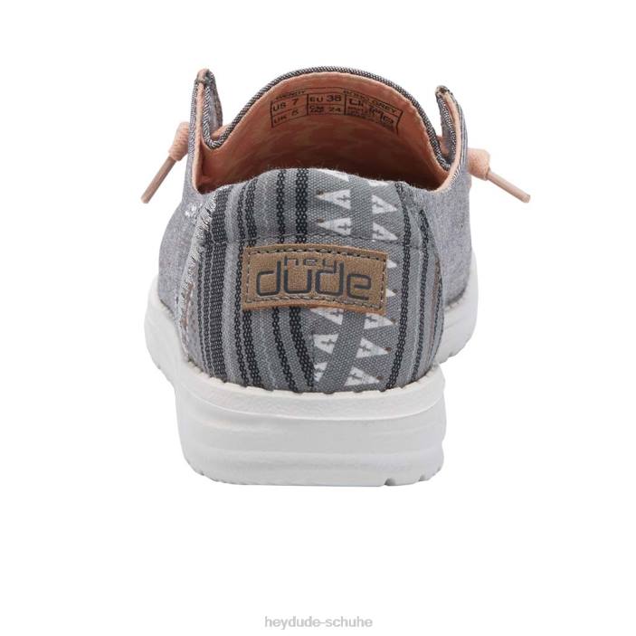 Hey Dude Frauen Wendy Boho Grau Grau 2PV445