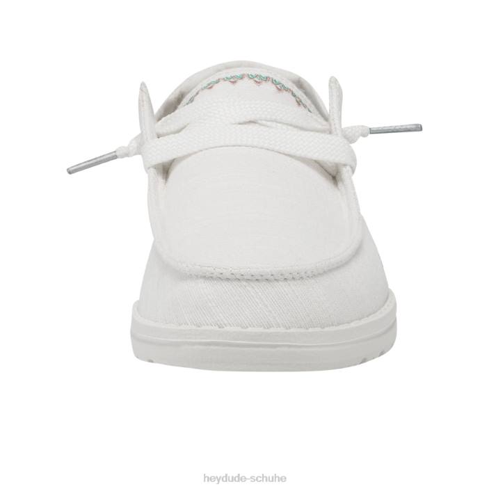 Hey Dude Frauen Wendy Flora Lilie weiß 2PV412