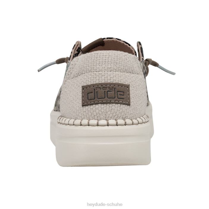 Hey Dude Frauen Wendy Rise Chambray Dschungelbeige 2PV422