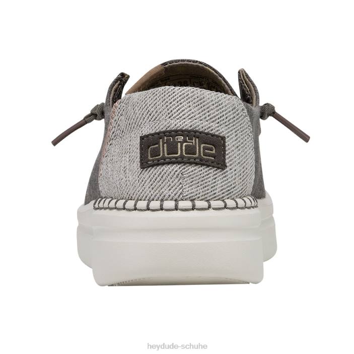 Hey Dude Frauen Wendy Rise Chambray Granitgrau 2PV425