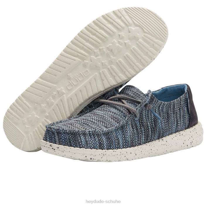 Hey Dude Frauen Wendy Sox Eisblau 2PV437
