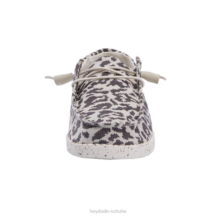 Hey Dude Frauen Wendy gewebtes Gepardengrau 2PV443