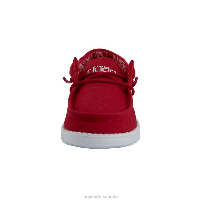 Hey Dude Kinder Wally Jugend rot 2PV4205