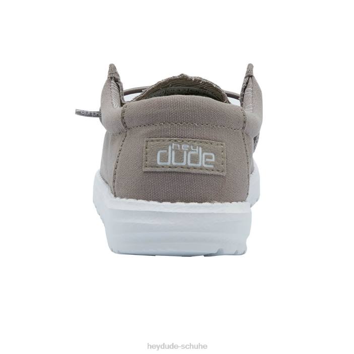 Hey Dude Kinder Wally Youth Grey 2PV4207