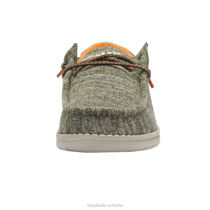 Hey Dude Kinder Wally Youth Stretch Salbei 2PV4216