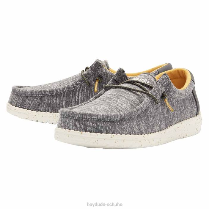 Hey Dude Kinder Wally Youth Stretch Taupe 2PV4218