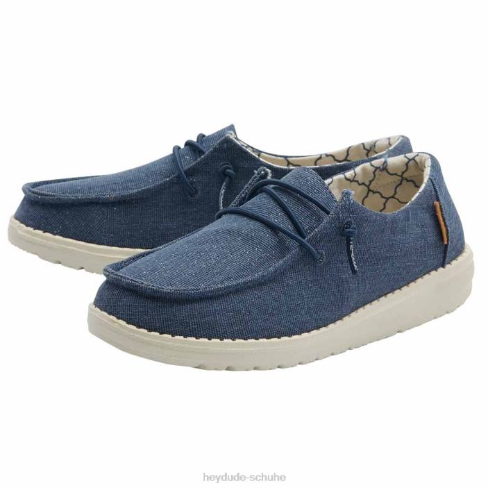 Hey Dude Kinder Wendy Youth funkelnder Denim 2PV4194