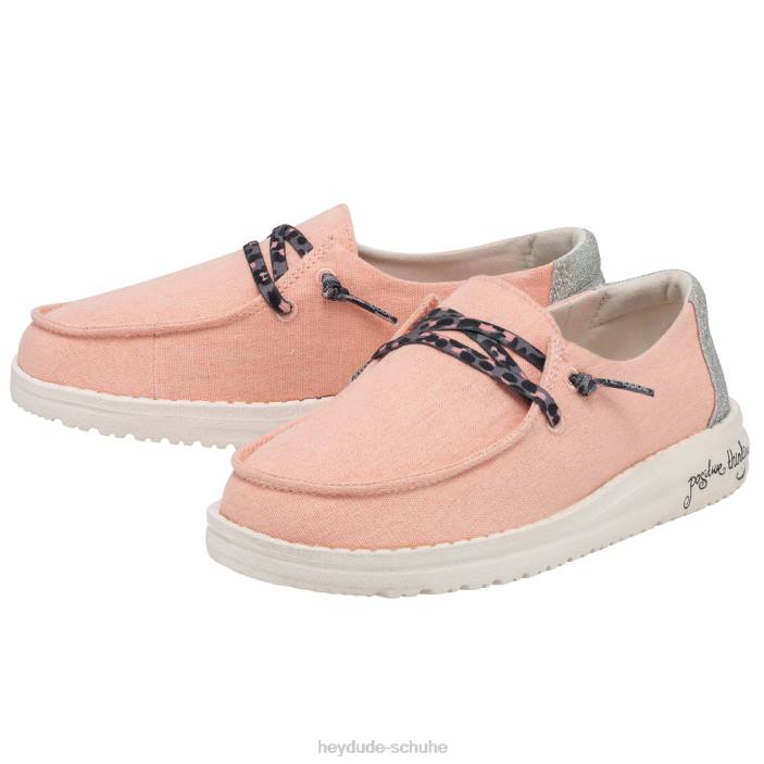 Hey Dude Kinder Wendy Youth funkelnder Rosenglitter 2PV4196
