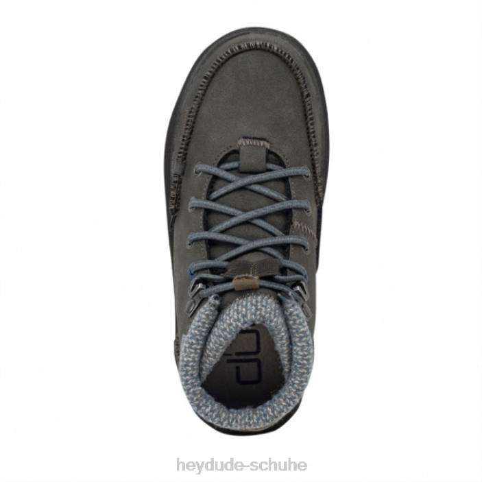 Hey Dude Kinder Heydude Bradley Youth recyceltes Leder Granit 2PV4496
