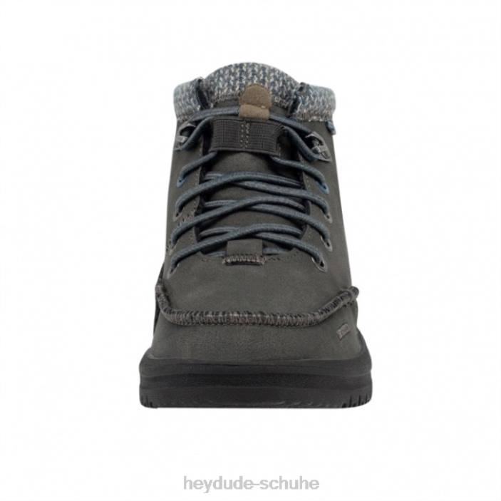 Hey Dude Kinder Heydude Bradley Youth recyceltes Leder Granit 2PV4496