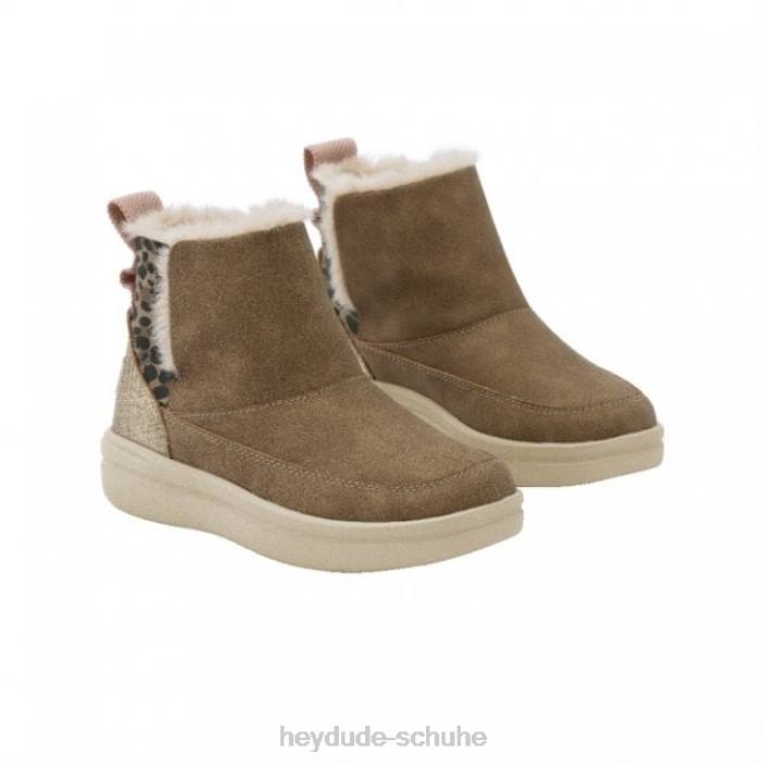 Hey Dude Kinder Heydude Mel Youth Wollmischung Kastanie 2PV4489