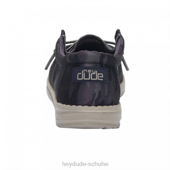 Hey Dude Kinder Heydude Wally Youth Navy Camo 2PV4513