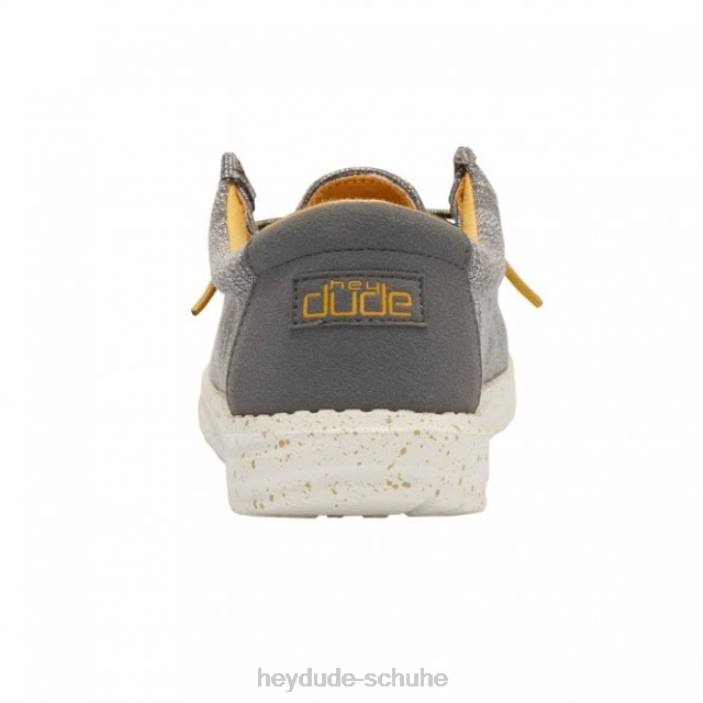 Hey Dude Kinder Heydude Wally Youth Stretch Taupe 2PV4510